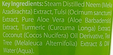 Vaadi Herbals Anti Acne Neem Face Wash with Tea Tree Extract, 60g